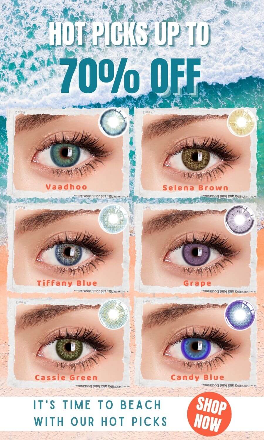 beacolors contact lenses