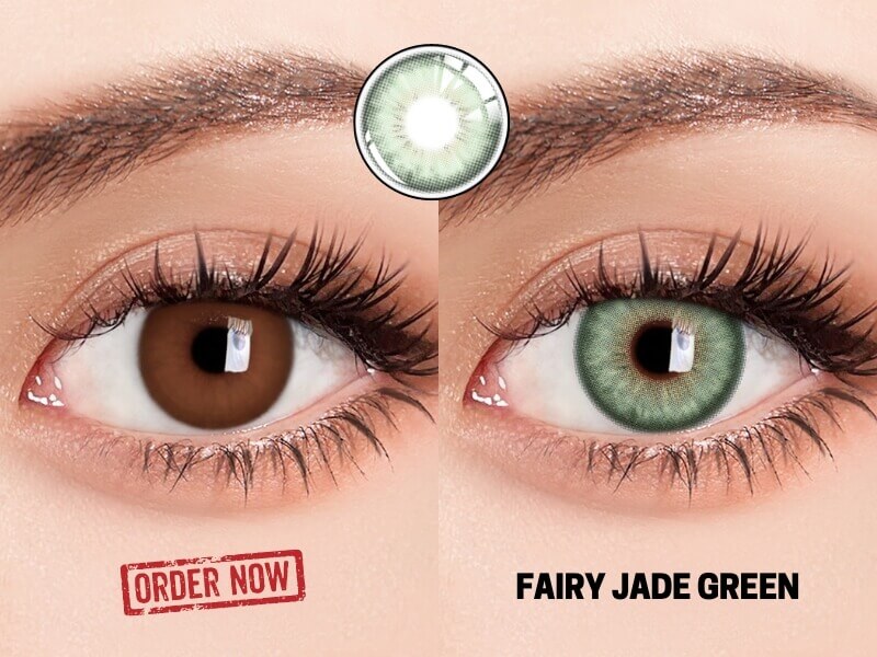 beacolors green contact lenses