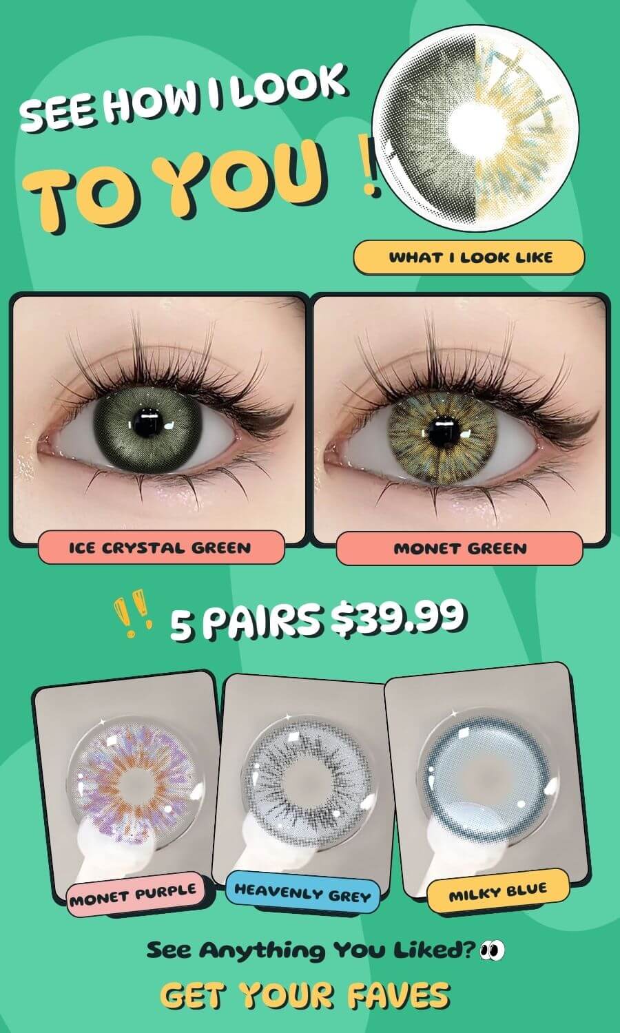 beacolors wishlist color contact lenses