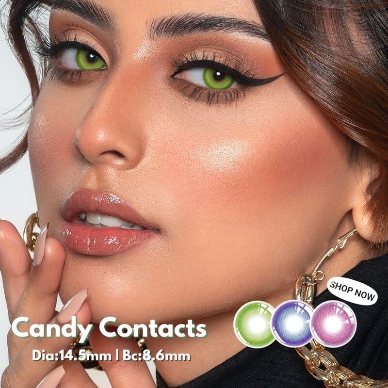 beacolors candy color contact lenses