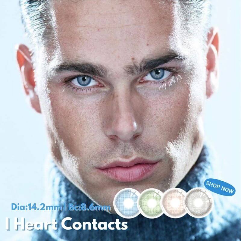beacolors heart color contact lenses