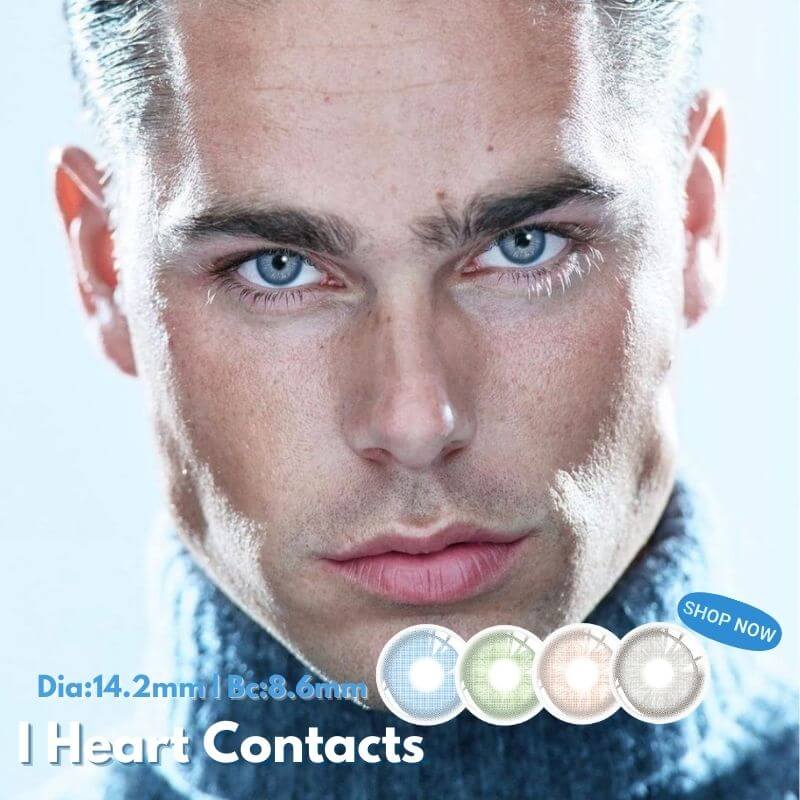 beacolors heart color contact lenses