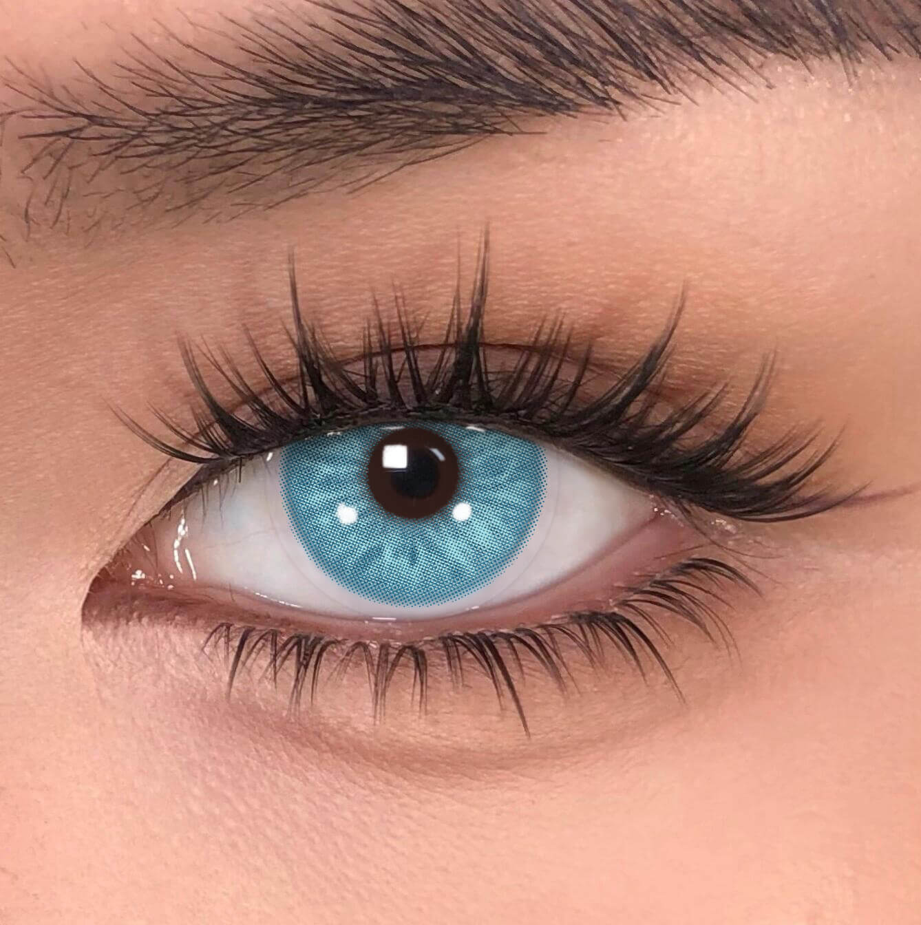 Beacolors Sea Blue color contact lenses