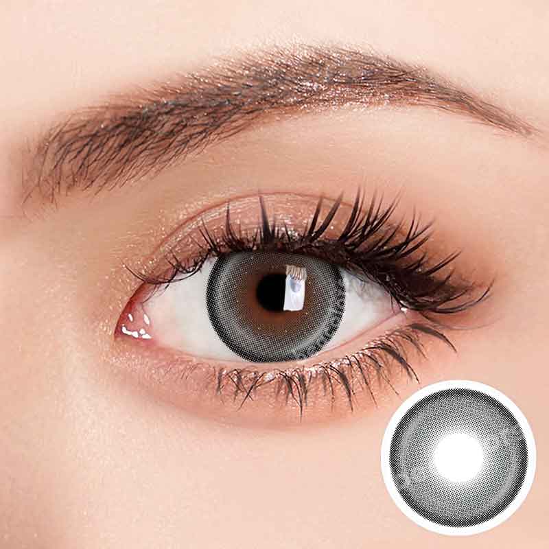 Beacolors Silver Grey color contact Lenses